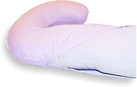 New Microfiber Zippered Maternity Pillow Cover White