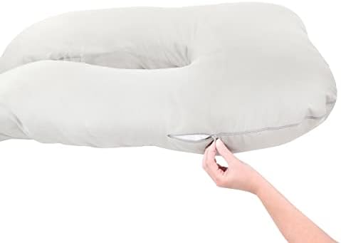 Acorn Baby Full Body Pillow - Light Gray 55x31in