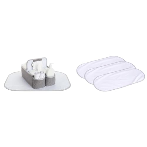 Munchkin Portable Diaper Caddy with 3 Waterproof Liners