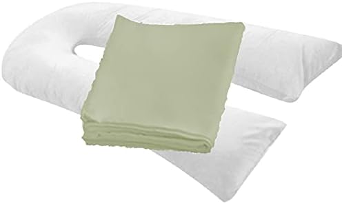 MoonRest Pregnancy U-Shaped Pillow Cover - Grey