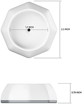 ICERO Baby Gate Wall Protector - 4 Pack White