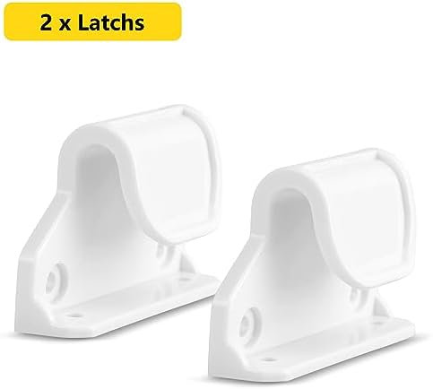 Likzest Retractable Baby Gate Replacement Parts Kit White