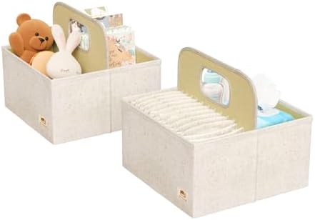 ZenStorage 2Pack Baby Caddy Organizer for Essentials