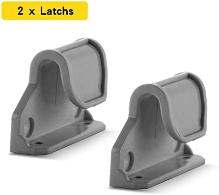 Dearlomum Retractable Baby Gate Hardware Set Grey