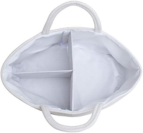Mila Millie Cotton Rope Diaper Caddy 155x10x7 Inch