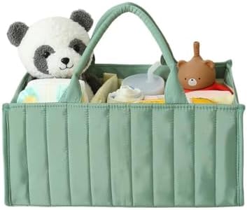 PandaEar Baby Diaper Caddy Organizer with Handle