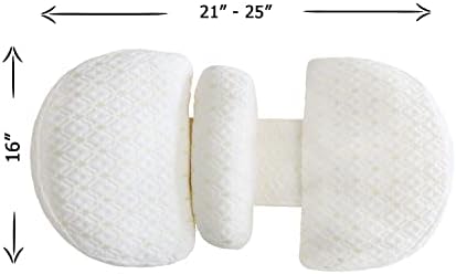 Lacomfy Pregnancy Pillow for Side Sleepers