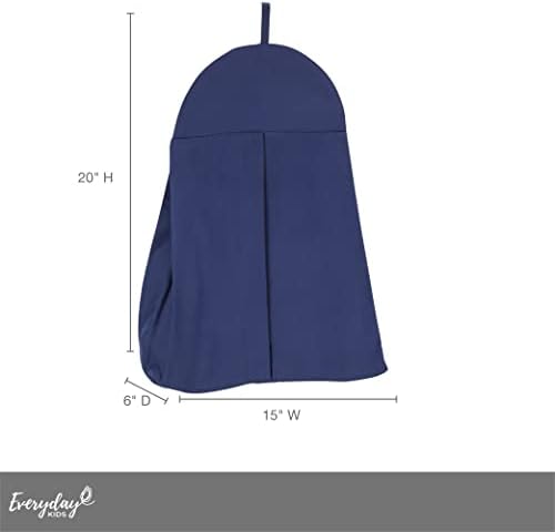 Navy Blue Hanging Diaper Caddy for Baby Boy