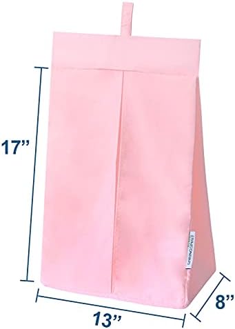 SPRINGSPIRIT Diaper Stacker Organizer Grey Pink