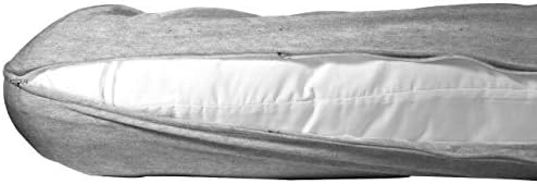 Betty Dain Stretch Jersey Maternity Pillowcase 60x25 Inches Gray