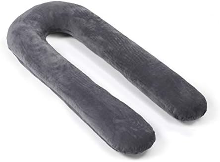 EVOLIVE U-Shaped Maternity Pillow with Removable Micromink Cover 1