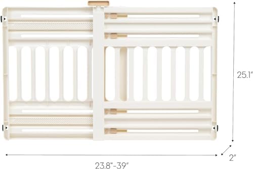 IRIS USA Expandable Pet Gate for Doorways
