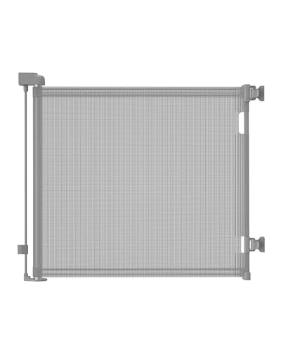 Veraste Retractable Baby Gate 33x55 Grey