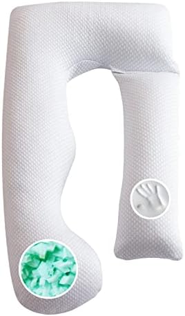 Legacy Kids Cooling Gel Memory Foam Pregnancy Pillow