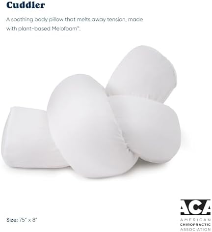 Bearaby Body Pillow - Organic Cotton Natural Latex Maternity Pillow