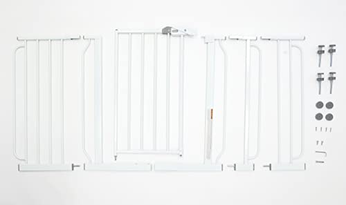 Regalo 56 Inch Extra WideSpan Baby Gate White
