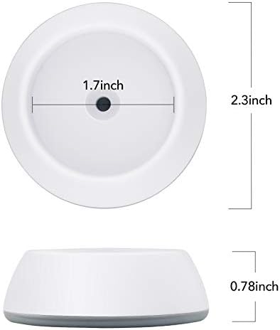 PAWOAH 4 Pack Wall Cups for Baby Gates Stair Safety Pet Gates