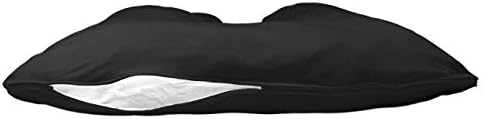 Betty Dain U-Shaped Pregnancy Pillowcase Replacement Black