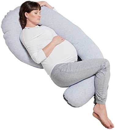 ComfySure Full Body Pregnancy Pillow - 58 J Shaped Maternity Support 1