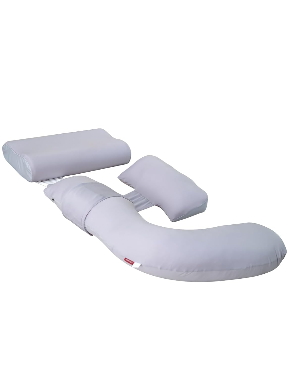 Momcozy Pregnancy Pillow with Cooling Cover 1