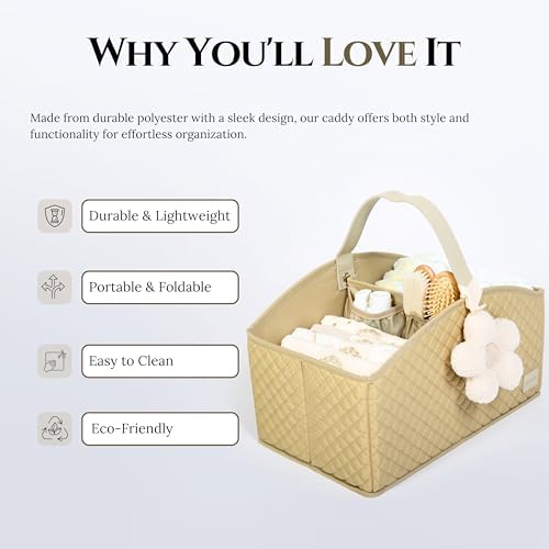 Cherubin Chic Baby Diaper Caddy Organizer 1