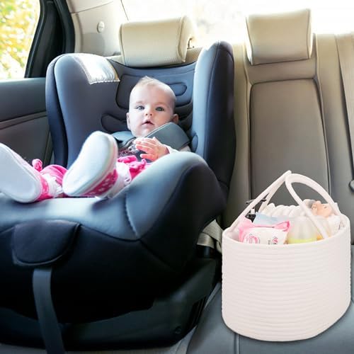 COMSE 2 Pack Baby Diaper Caddy Organizer