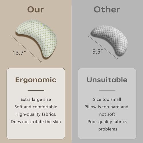 LGCLGY Pregnancy Pillow with Adjustable Wedge and Detachable Cover 1