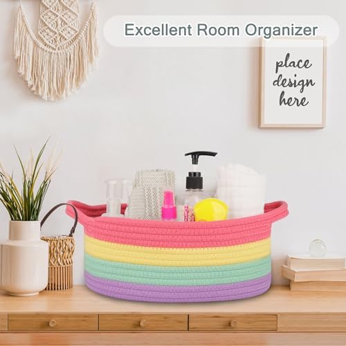 COMSE Large Diaper Caddy with Removable Dividers