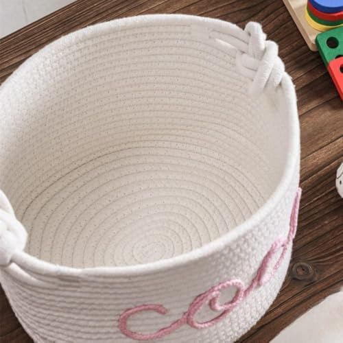 Custom Personalized Handmade Basket for Kids and Pets M-H 24X18CM 1