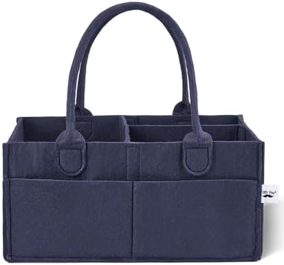 Mr Pen Baby Diaper Caddy Organizer Navy Blue