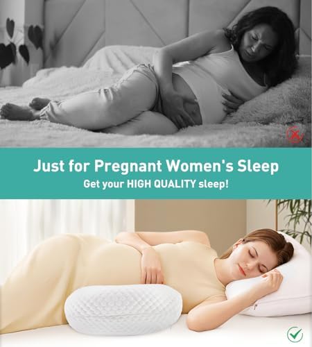DONAMA Pregnancy Pillow Cooling with Adjustable Support 1