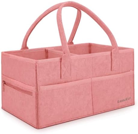 Runsabay Diaper Caddy Organizer - Pink