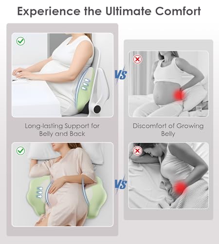 DONAMA Pregnancy Pillow with Cooling Case