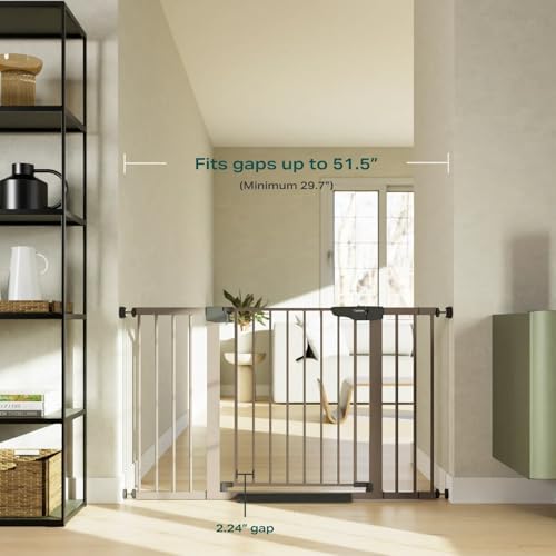 Cumbor Extra Wide Baby Gate for Doorways and Stairs