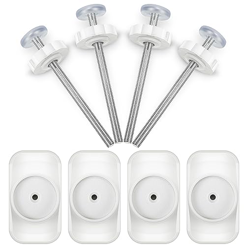 Dreyoo Baby Gate Extender 4 Pack M8 Spindle Rods 1