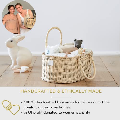 BEBE BASK Premium Baby Diaper Caddy Organizer 1