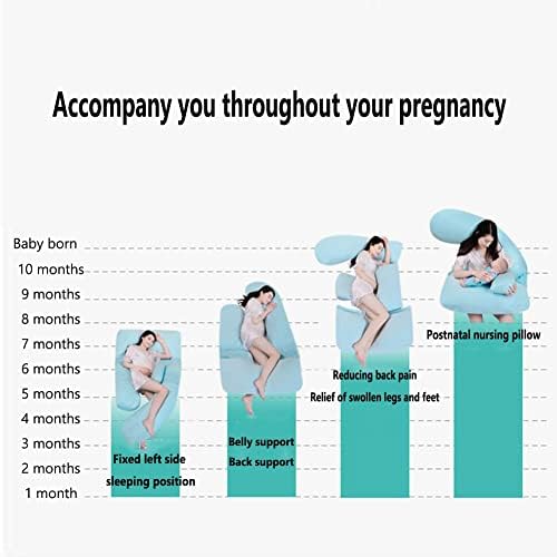AGYHAM G-Shaped Maternity Pillow with Memory Foam 1