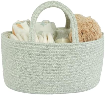JUNBOLE Diaper Caddy Organizer Portable Tote Bag