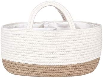Mila Millie Cotton Rope Diaper Caddy 155x10x7 Inch