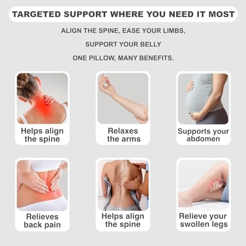 YZCCtixi Pregnancy Pillow - Full Body Maternity Support