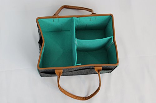 Baby Diaper Caddy - Durable Organizer for Stroller Car and Bath