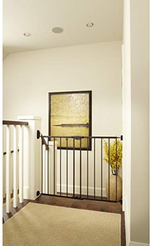 MyPet Windsor Walk Thru Pet Gate - 31 Tall Matte Bronze