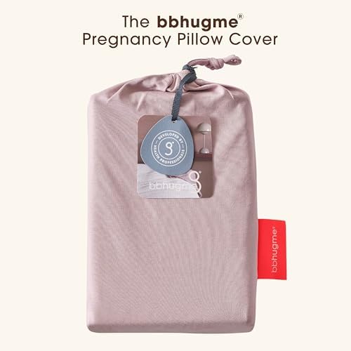 bbhugme Pregnancy Pillow Cover - Dusty Pink