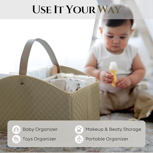 Cherubin Chic Baby Diaper Caddy Organizer 1