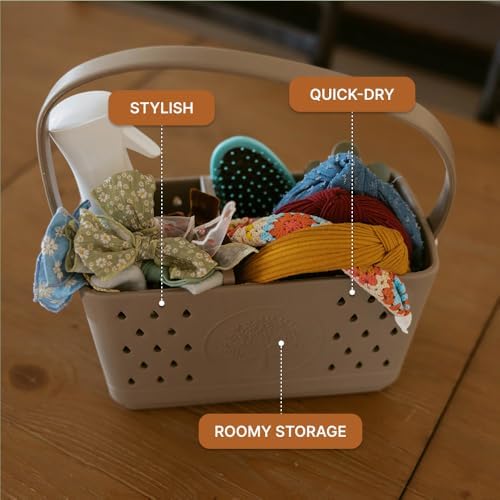 Parker Baby Bath Caddy BPA Free Food Grade Organizer with Handle