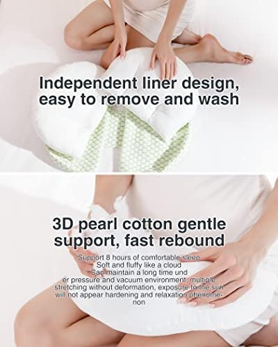 Busarilar Pregnancy Pillow for Back Legs Belly Hips Support