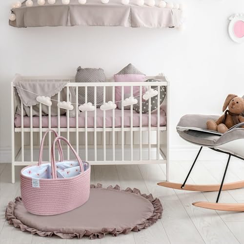 KiddyCare Diaper Caddy Organizer Pink