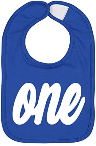 Aidens Corner First Birthday Cake Bibs Set for Baby