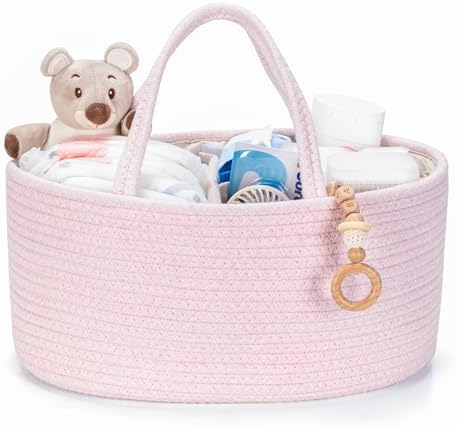 Kodomoore Diaper Caddy Organizer - Pink