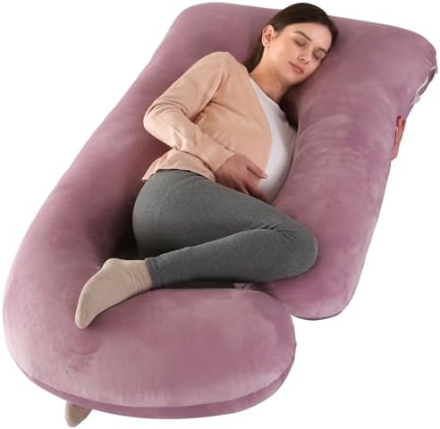 Victostar U Shaped Pregnancy Pillow with Removable Cover